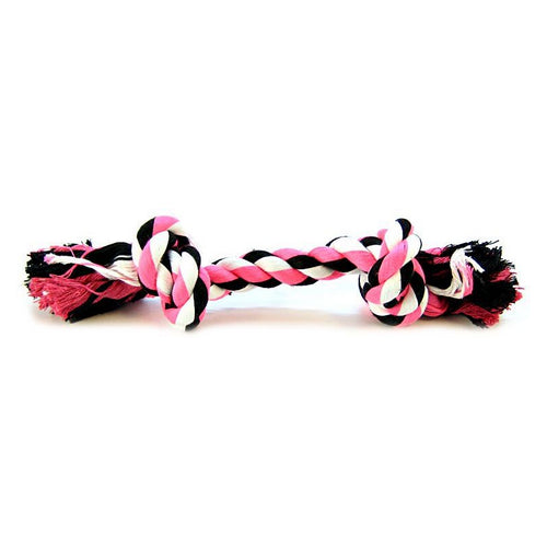 Flossy Chews Colored Rope Bone Medium (12" Long) by Mammoth Pet Products