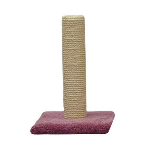 Classy Kitty Cat Sisal Scratching Post 20" High (Assorted Colors) by North American Pet Products