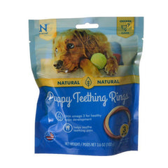 Puppy Teething Ring - Chicken Flavor Puppy Teething Ring - 3.5 (3 Pack) by N-Bone