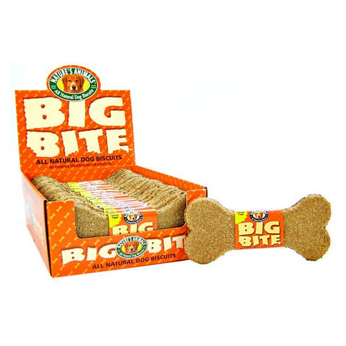 Natures Animals, Big Bite Dog Treat - Cheddar Cheese Flavor, 8 Inch (Case Of 24)
