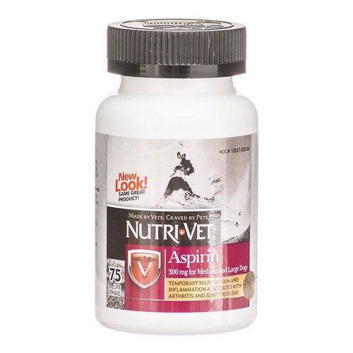 Nutri-Vet K9 Aspirin Liver Chewables Medium/Large Dog