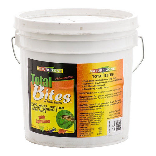 Nature Zone, Total Bites for Feeder Insects, 1 Gallon (Solid)