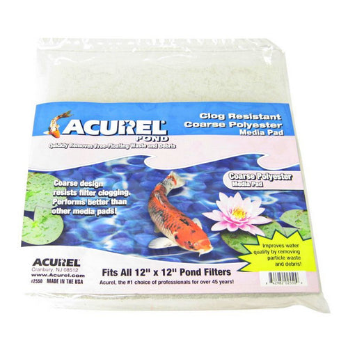 Acurel, Coarse Polyester Media Pad - Pond, For 12