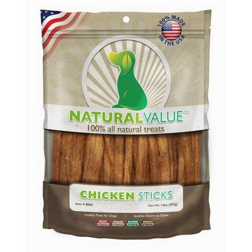 Loving Pets, Natural Value Chicken Sticks, 14 oz