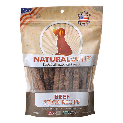 Loving Pets, Natural Value Beef Sticks, 14 oz