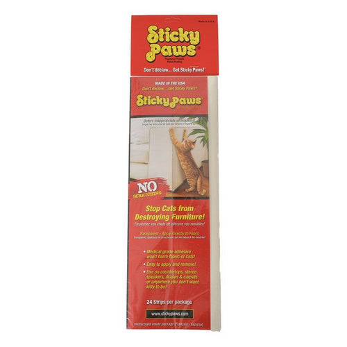 Sticky Paws Furniture Strips 24 Pack by Pioneer Pet