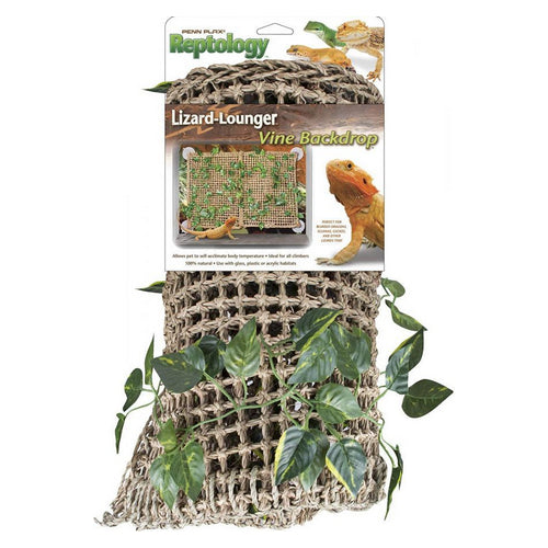 Reptology Lizard-Lounger Vine Backdrop 1 Pack by Penn Plax