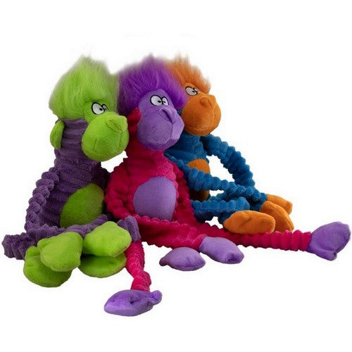 Tuff Squeak Jungle Monkey Toy 1 Pack - (14" Long) by Petsport USA