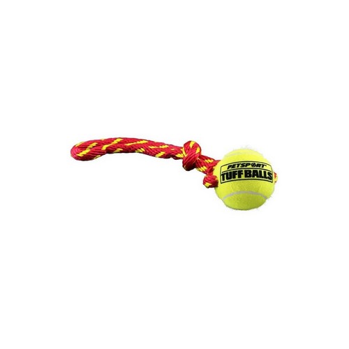 Tuff Ball Fling Thing Dog Toy Medium (2.5" Ball) by Petsport USA