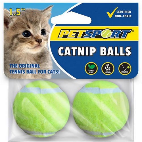 Petsport USA, Catnip Balls, 2 Pack