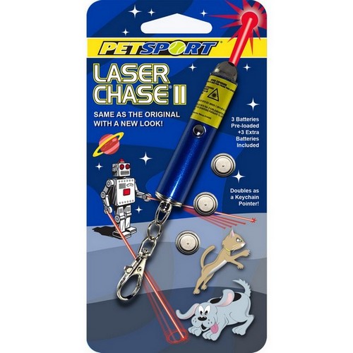Petsport USA, Laser Chase II, 6 Count / Assorted (Case Of 6)