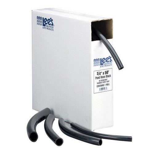 Flexible Pond Tubing - Black 50' Long Tube (3/4" Diameter Tubing) by Lee's