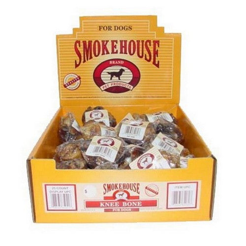 Smokehouse, Treats Knee Bone, 25 Count (Case Of 25)