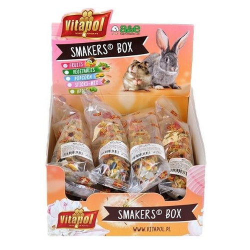 A&E Cage Company, Smakers Fruit Sticks for Small Animals, 12 count