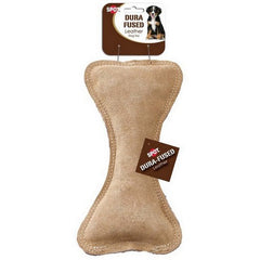 Dura-Fused Leather Bone Dog Toy 9" Long by Spot