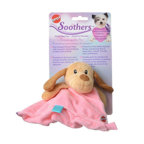Soothers Blanket Dog Toy 10" Long - (Assorted Styles) by Spot