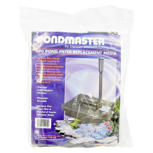 Pondmaster, 190 Filter Replacement Media for Ponds, 1 Count