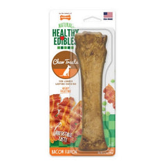 Healthy Edibles All Natural Long Lasting Bacon Flavor Chew Treats 6.7 Oz / Souper by Nylabone