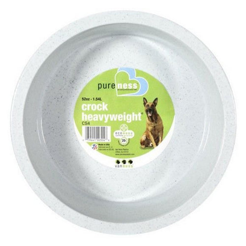 Crock Heavyweight Dish Large - 8.5" Diameter (52 oz) by Van Ness