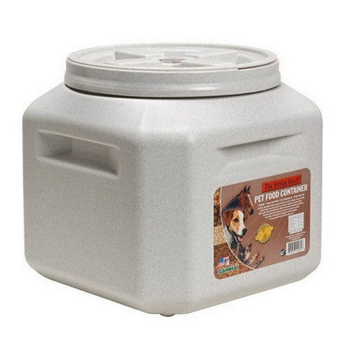 Vittles Vault Airtight Square Pet Food Container Holds 30-35 lbs - 13"L x 14"W x 14"H by Gamma2