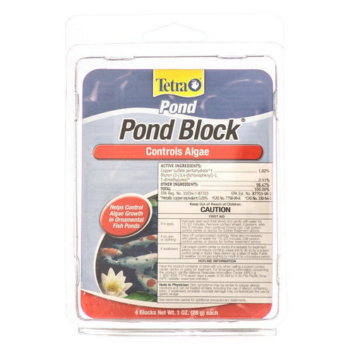 Pond Block Algae Control Solution 1 oz (4 Pack) by Tetra Pond