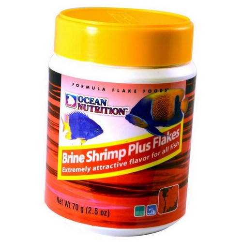 Brine Shrimp Plus Flakes 2.2 oz by Ocean Nutrition