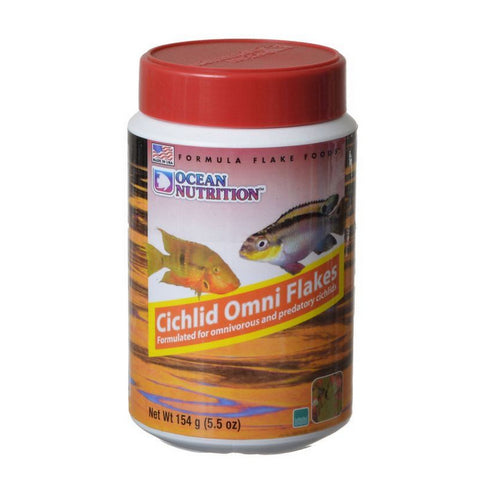 Cichlid Omni Flakes 5.5 oz by Ocean Nutrition