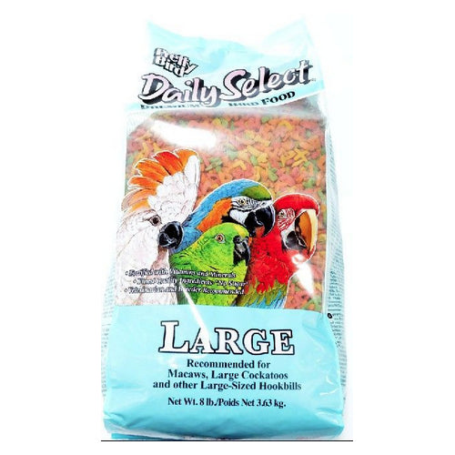 Pretty Bird, Daily Select Premium Bird Food, 8 Lbs / Large