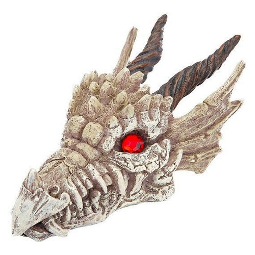 Gazer Dragon Skull Aquarium Ornament 3"L x 5.75"W x 3"H by Penn Plax