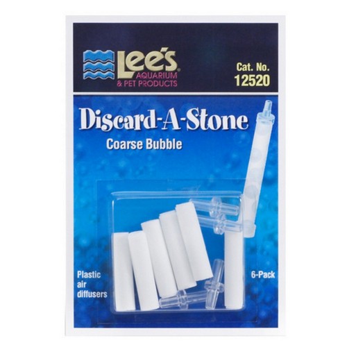 Lee's, Discard-A-Stone Coarse Bubble, 6 Pack