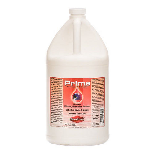 Prime Water Conditioner F/W &S/W 4 Liters (1.1 Gallon) by Seachem