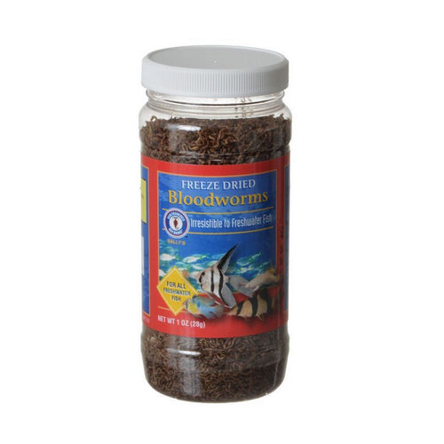 Freeze Dried Blood Worms 1 oz by San Francisco Salt Co