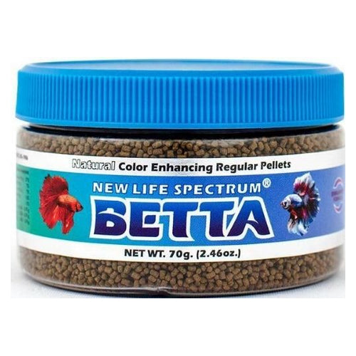 Betta Food Regular Floating Pellets 70 g by New Life Spectrum