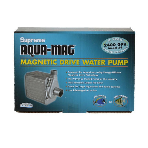 Aqua-Mag Magnetic Drive Water Pump Aqua-Mag 24 Pump (2,400 GPH) by Supreme