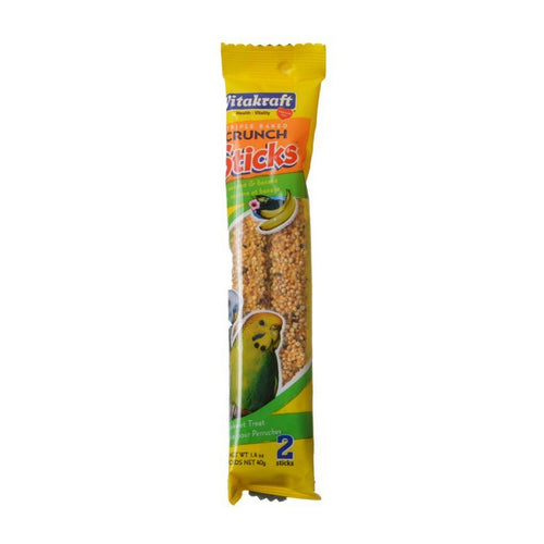 Sesame & Banana Sticks for Parakeets 1.4 Oz (2 Pack) by Vitakraft