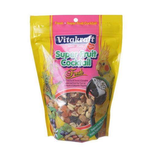 Super Fruit Cocktail Treat for All Parrots & Cockatiels 20 oz by Vitakraft