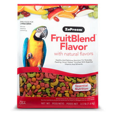 FruitBlend Flavor Bird Food for Large Birds Large (3.5 lbs) by ZuPreem