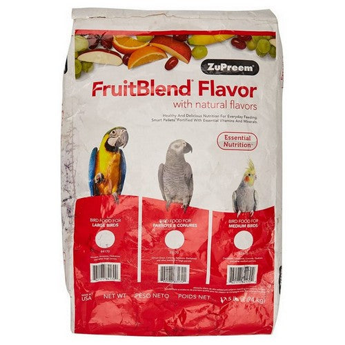 FruitBlend Flavor Bird Food for Large Birds Large (17.5 lbs) by ZuPreem