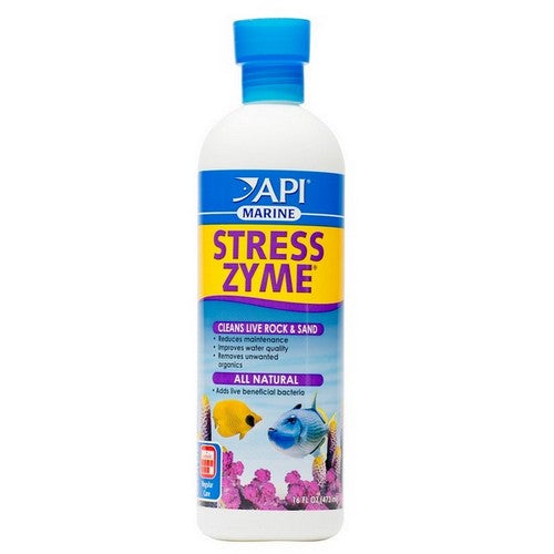 API, API Marine Stress Zyme Bacterial Cleaner, 16 oz