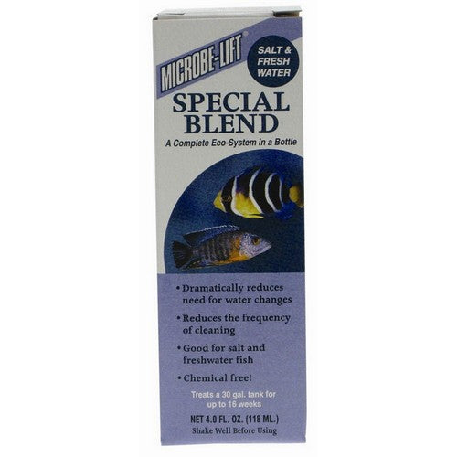 Microbe-Lift Salt & Fresh Special Blend Water Care 4 oz by Microbe-Lift