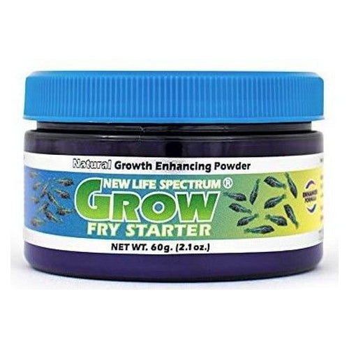 New Life Spectrum Grow Fry Starer Natural Growth Enhancing Diet Small Pellet 60 g by New Life Spectrum