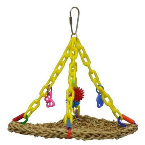 AE Cage Company Happy Beaks Hanging Vine Mat for Small Birds 1 count by A&E Cage Company
