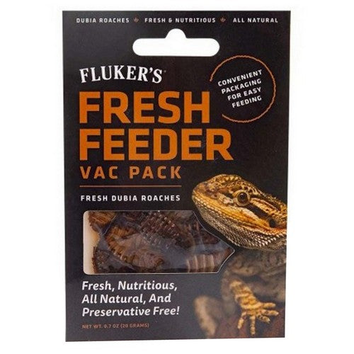 Flukers, Flukers Dubia Roach Fresh Feeder Vac Pack, 0.7 oz