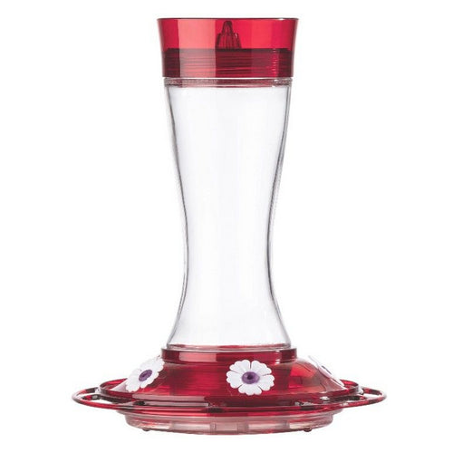 More Birds Garnet Glass Hummingbird Feeder 20 oz capacity by More Birds