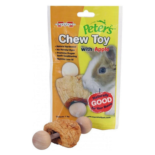 Marshall, Marshall Peter's Chew Toy with Apple, 1 count