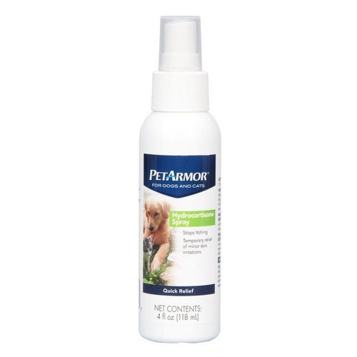PetArmor, PetArmor Hydrocortisone Spray Quick Relief for Dogs and Cats, 4 oz