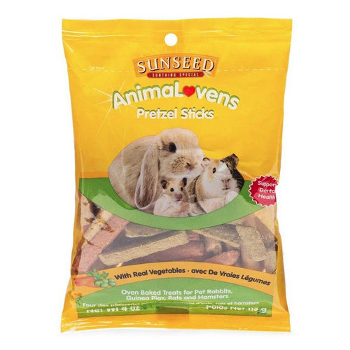 Sunseed, Sunseed AnimaLovens Pretzel Sticks for Small Animals, 4 oz