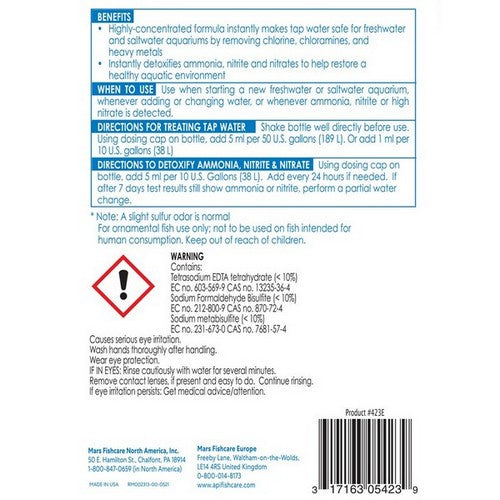 API, API Aqua Essential All-in-One Concentrated Water Conditioner, 16 oz