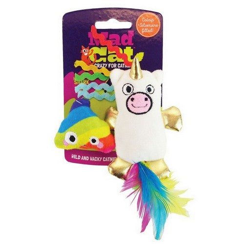 Mad Cat Mewnicorn Cat Toy Set 2 count by Mad Cat