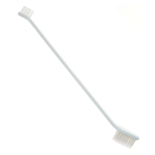 PlaqClnz, PlaqClnz Double End Pet Toothbrush, 1 count